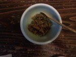 浅蜊の生姜煮